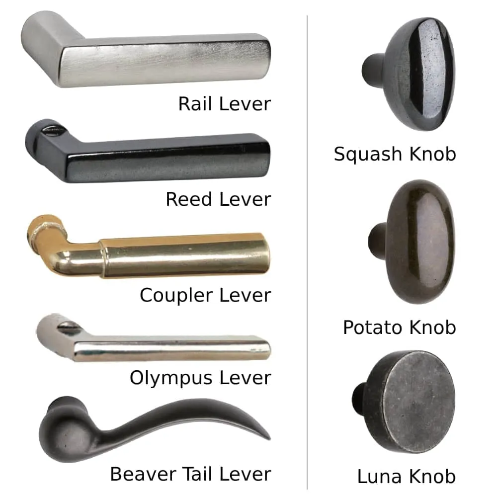 Small Stepped Entry Hardware