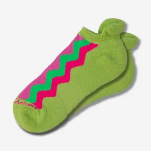 Space Wave Ankles - Key Lime