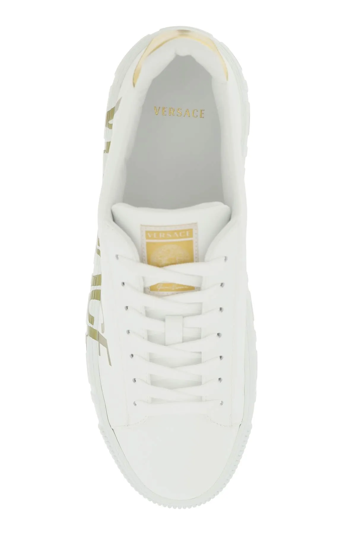 Versace 'greca' Sneakers With Logo (Size - 44)