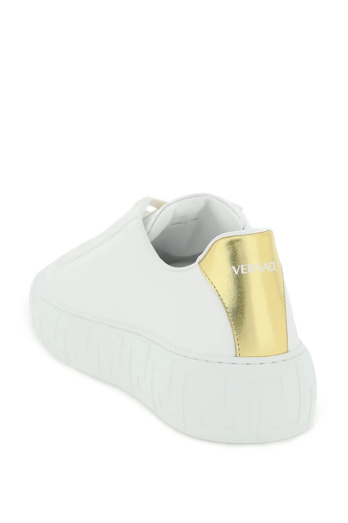 Versace 'greca' Sneakers With Logo (Size - 44)