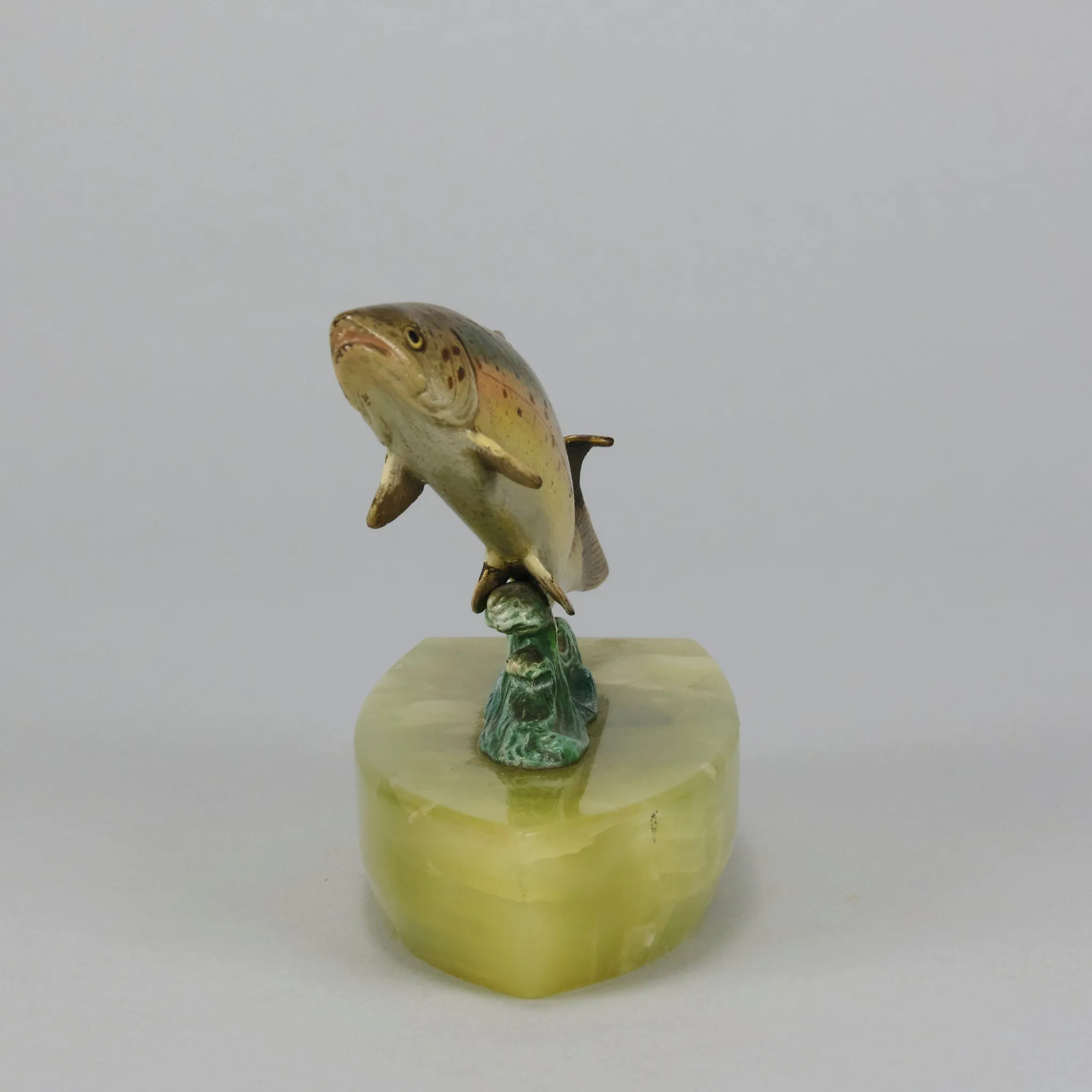 Vienna Bronze "Leaping Salmon"
